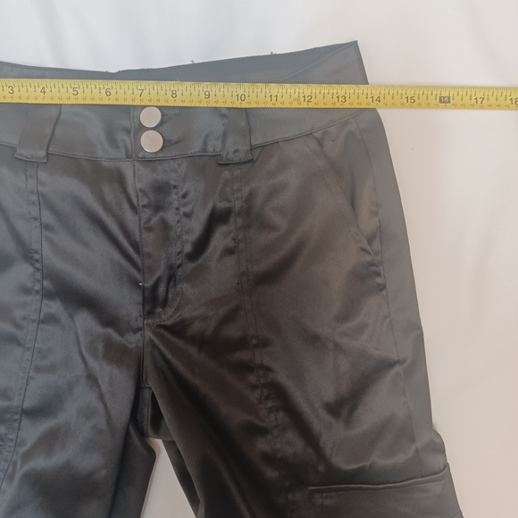 love Fire Women Size 3 Black Brown Wide Leg Jumpsuit - Picture 11 of 15